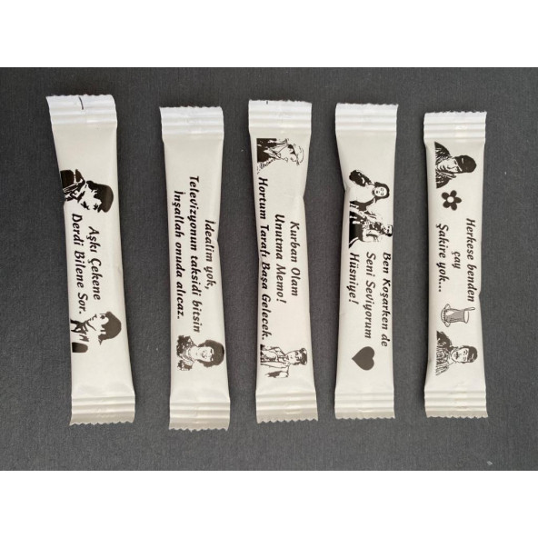 Stick Şeker Yeşilçam Replikli Nostalji Paketi 3 gr x 1000'li - 3