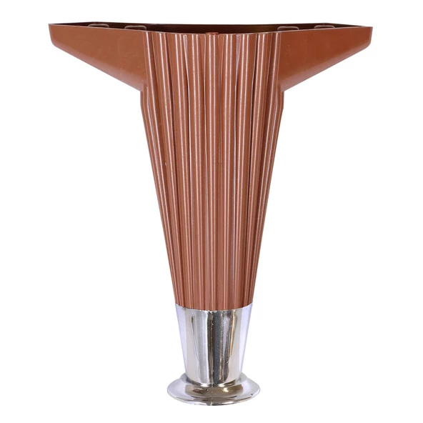 Mobilya Kanepe Koltuk Tv Ünitesi Konsol Konsol Ayağı 17 Cm Baza Ayakları Kahverengi