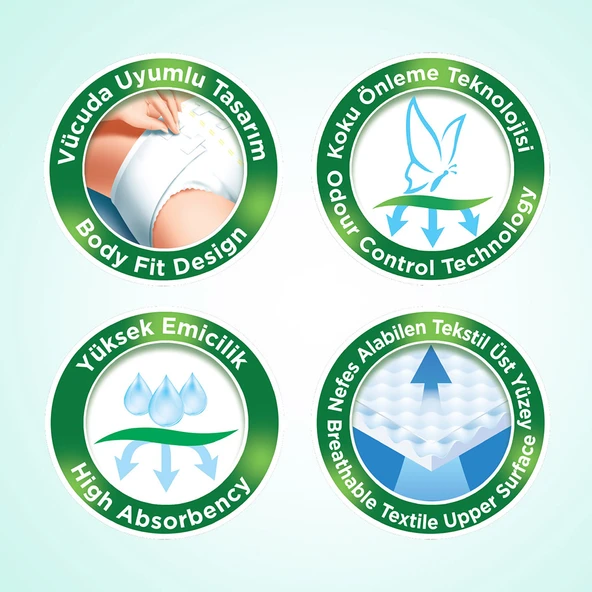 Evony Premium Yetişkin Bezi Large 30 Adet - 3