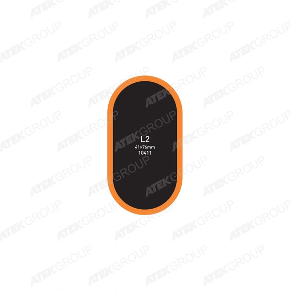 Maruni Model L-2 İç Lastik Tabaka Yaması Oval 41x76mm