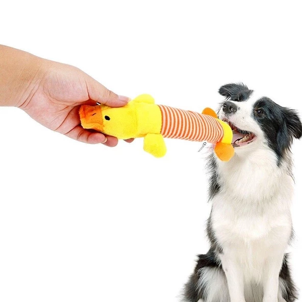 Hayvan Figürlü Peluş Köpek Oyuncağı 25 cm - 5