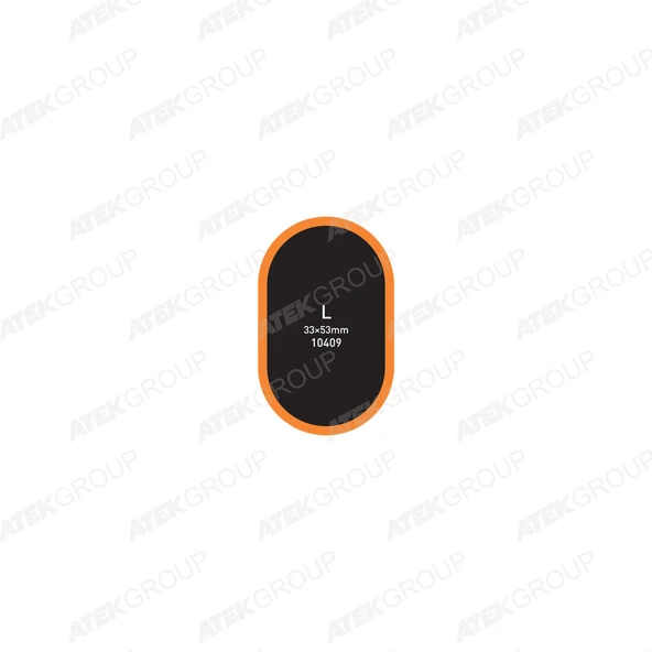 Maruni  Model L İç Lastik Tabaka Yaması Oval 33x53mm