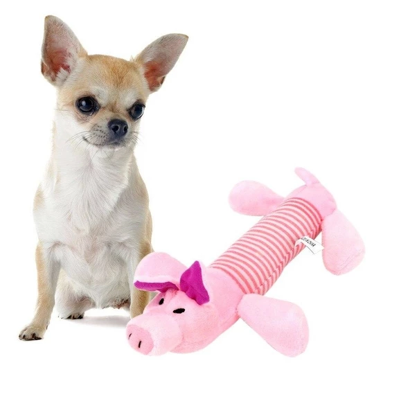 Hayvan Figürlü Peluş Köpek Oyuncağı 25 cm - 6