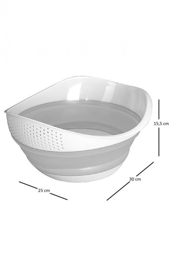 Rossel Premium Akay Katlanır Pirinç Süzgeci AK726 - 3