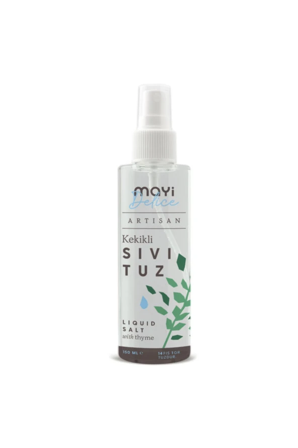 Mayi Artisan Kekikli Sıvı Tuz 150 ml