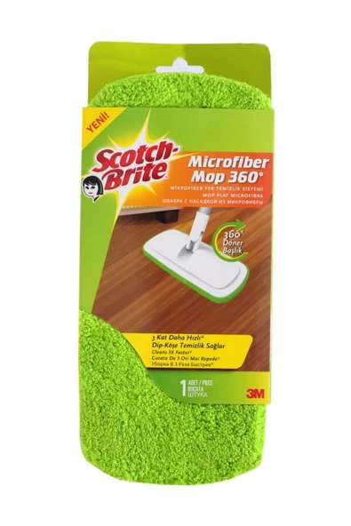 Scotch-Brite Mikrofiber Tablet 360 Döner Başlık Paspas - 3