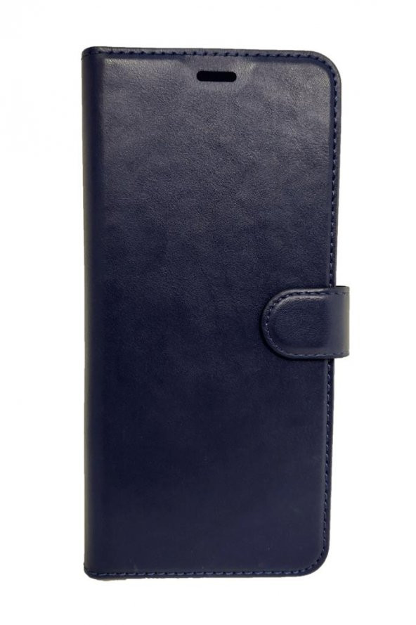 P13 Blue Plus Cüzdanlı Kapaklı Kılıf Kartlıklı Standlı Kopçalı - Resim 3