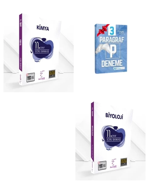 11. Sınıf Kimya Biyoloji Soru Bankası
