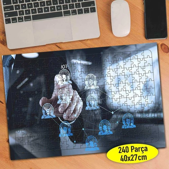 Bilişim Bilgisayar Programcılık 240 Parça Puzzle Yapboz-306749