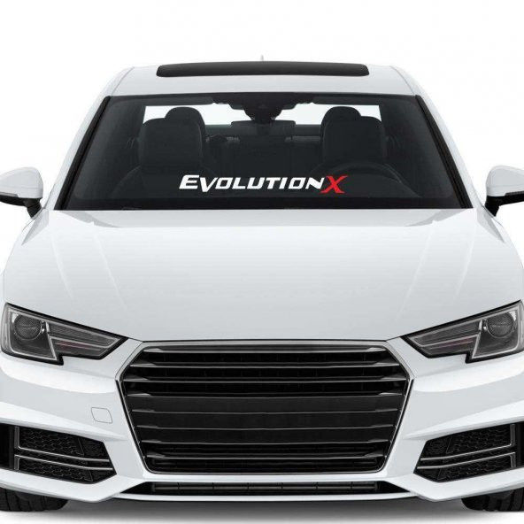 Mitsubishi Lancer Evolution X Logo Sticker, Araba, Etiket, Çıkartma, Modifiye
