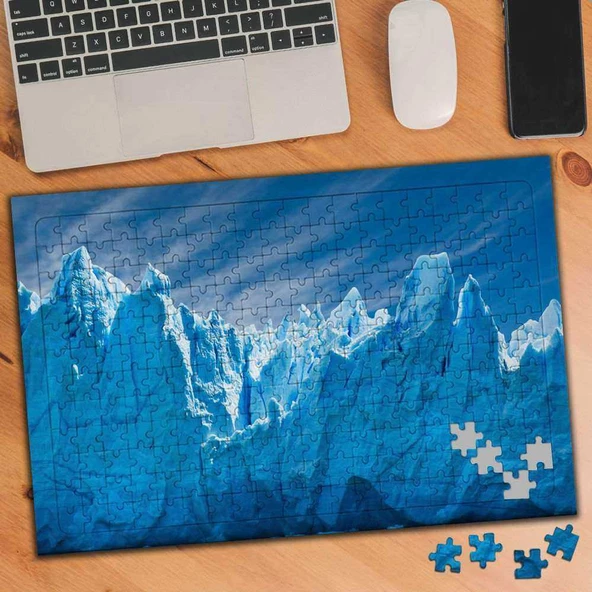 Antartika Buz Dağları 240 Parça Puzzle Yapboz Tablo-90308203