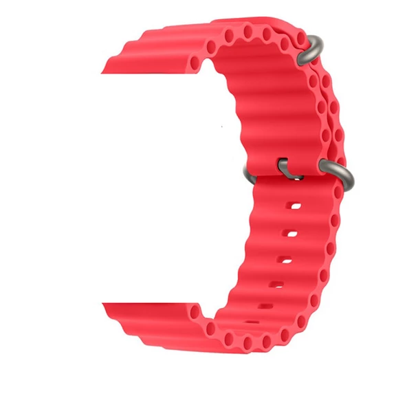 Gpack Apple Watch 4 5 44mm Kordon Yeni Dizayn Silikon HS05