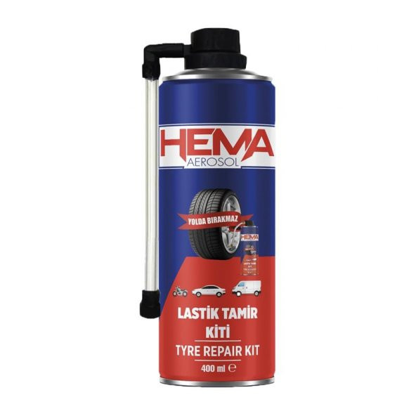 Lastik Tamir Kiti 400 ml Hema