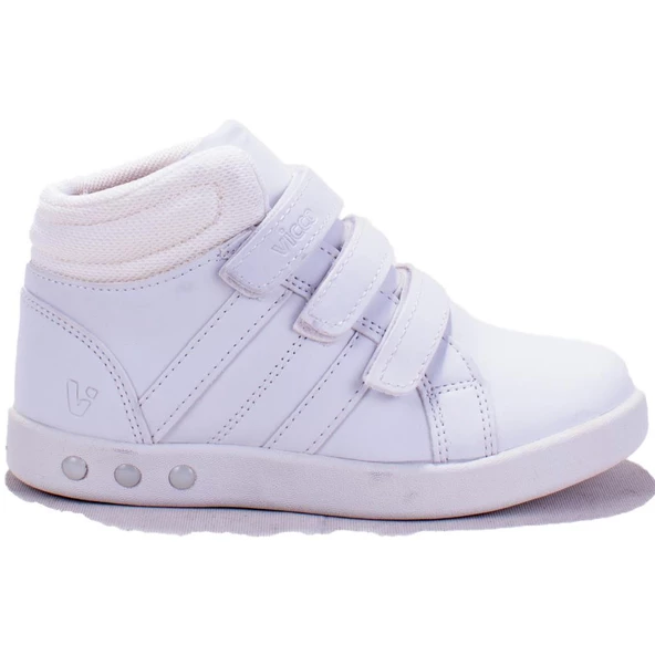 Vicco Lucky 313F19K104 Beyaz Işıklı Erkek Çocuk Spor Ayakkabı - Resim 2