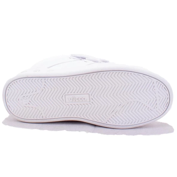 Vicco Lucky 313F19K104 Beyaz Işıklı Erkek Çocuk Spor Ayakkabı - Resim 4