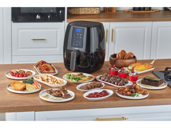 Taç Dijital Slim Multi Fryer/ Air Fryer - 11