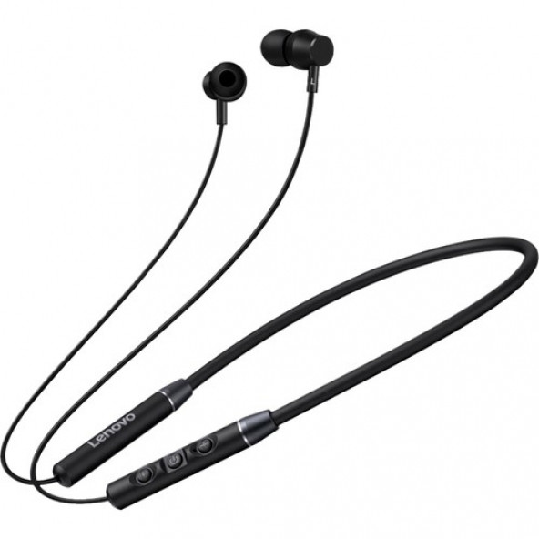 Lenovo QE03 Kulak İçi Bluetooth Kulaklık Siyah