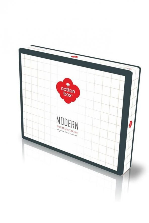 Cotton Box Modern Çift Kişilik Nevresim Takımı Root Vizon - Resim 4