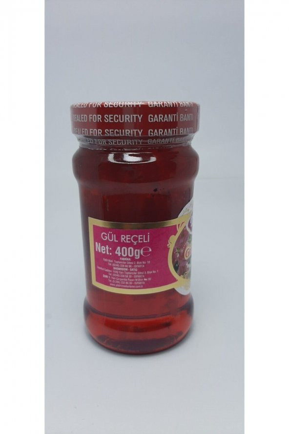 Gül Reçeli 400 gr Cam Kavanoz - 2
