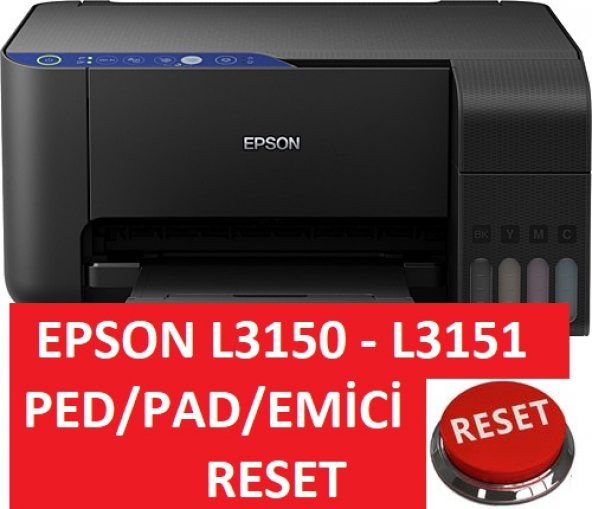 Epson L3150 - L3151 - L3110 Ped/Pad/Emici Dolu Reset Pad Dolu Hatası Resetleme