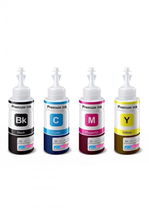 Epson T664  mürekkep Seti 4x70ml. 4 Renk Seti - Resim 2