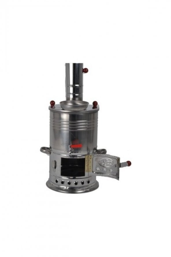 Zarif Iş Semaver Tek Musluk 3.5 Litre Odun Kömür Piknik Semaveri - 2