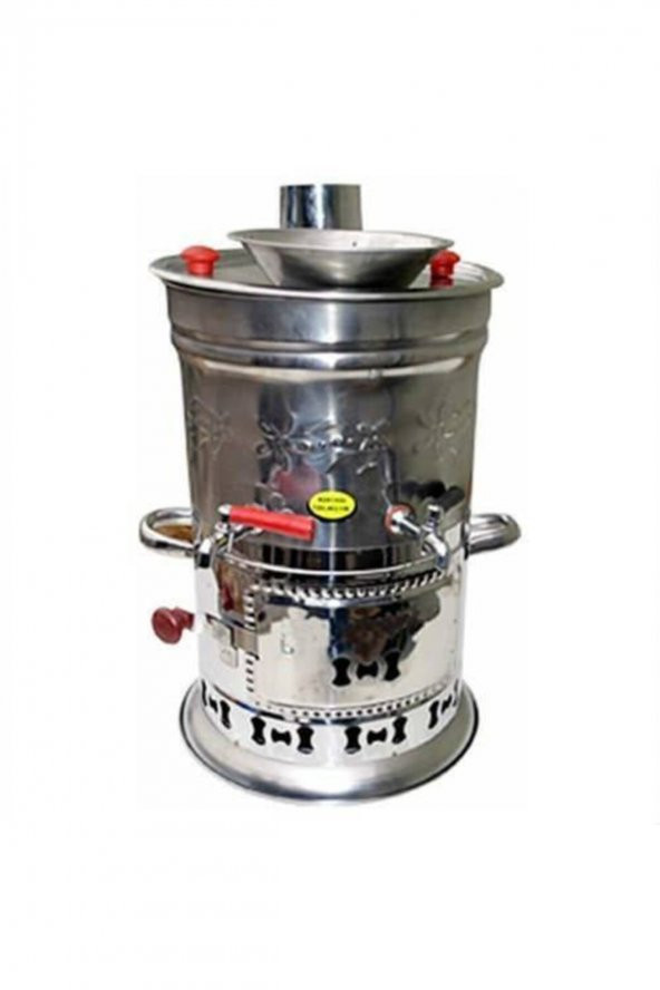 Zarif iş Semaver Odunlu Içten Demlikli - 3