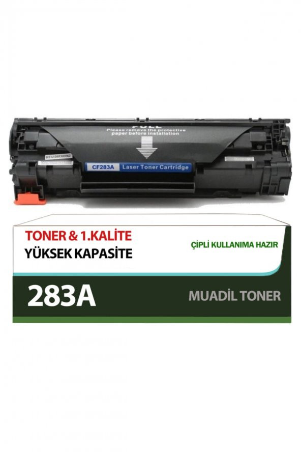 Hp 83a Cf283a 283a Muadil Toner - 2