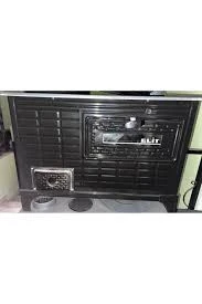 Elit kovalı uyuyan parlak siyah emaye soba kuzine fırınlı - 1