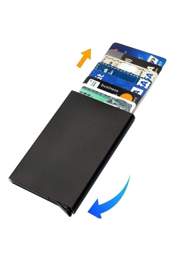 Otomatik Mekanizmalı Metal Kredi Kartlık Kartvizitlik - 2