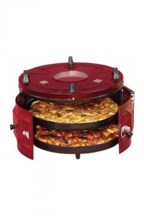 Uğur Çift Tepsili Fırın Davul Fırın Yuvarlak Fırın