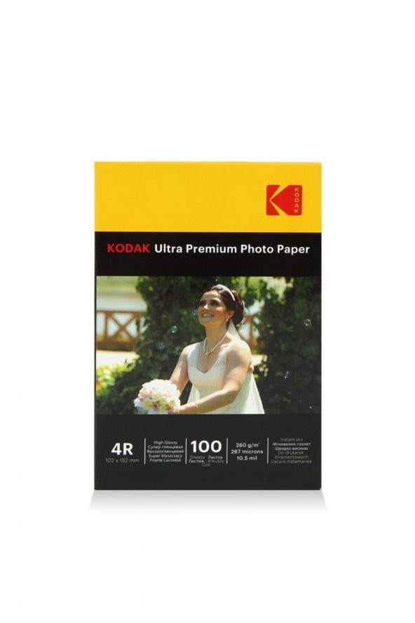 Photo Paper 4r Glossy-parlak (10x15 -100lük) 260g