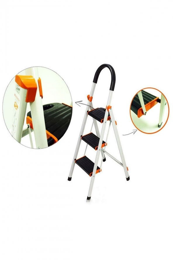 3-4-5 Basamaklı Gold Life Merdiven ürün görseli