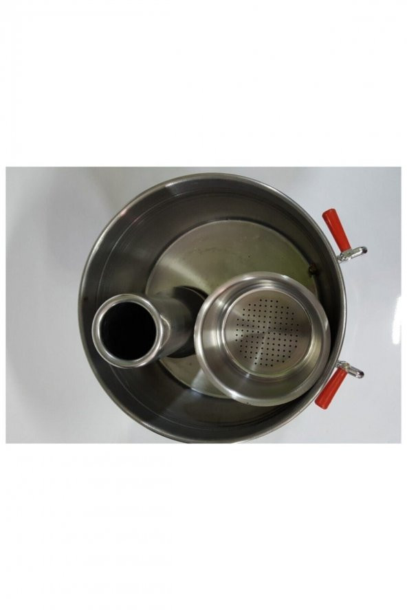 Zarif iş 3.5 lt çift musluk odunlu piknik Semaver - 2