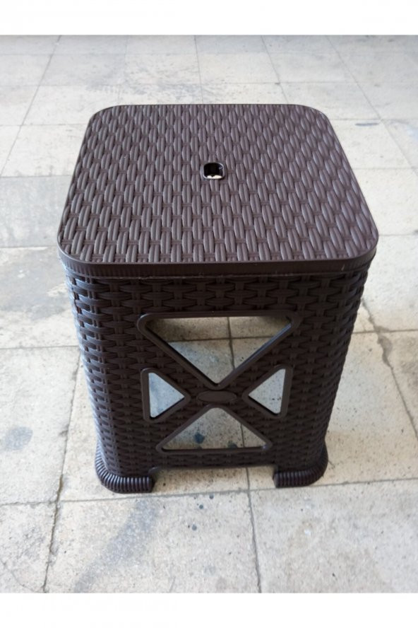 Mevsim 4 ADET Kalin Rattan Tabure & Sandalye & Oturak - 2
