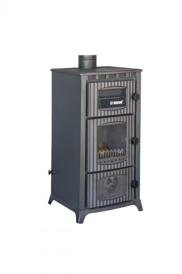 Rekor Lima Döküm Yanma Haznesi Kuzineli Odun Kömür Sobası ürün görseli 1