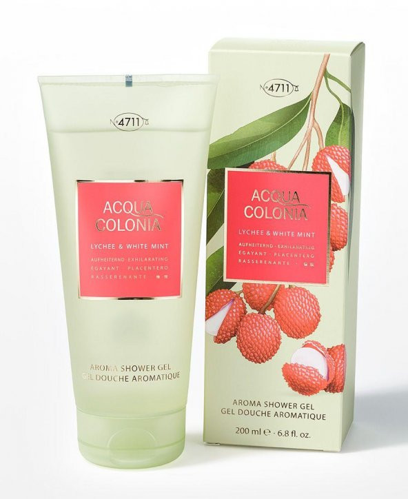 4711 Acqua Colonia Lychee & White Mint 200 ml Duş Jeli - 2