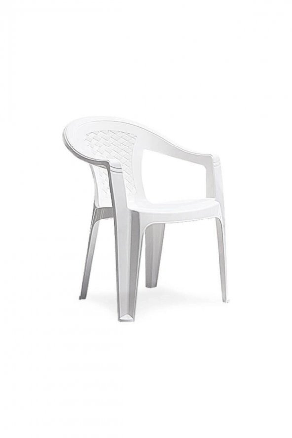 2 adet Retro Plastik sandalye Koltuk bahçe balkon sandalyesi - 2