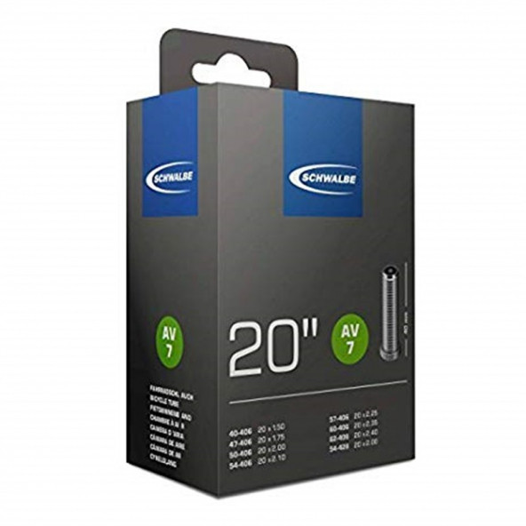 Schwalbe Oto Sibop 20" İç Lastik Av7 40Mm (çift,2 adet)