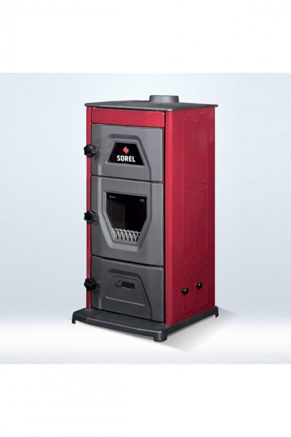 5111 camlı fırınlı ateş tuğlalı Şömine Soba