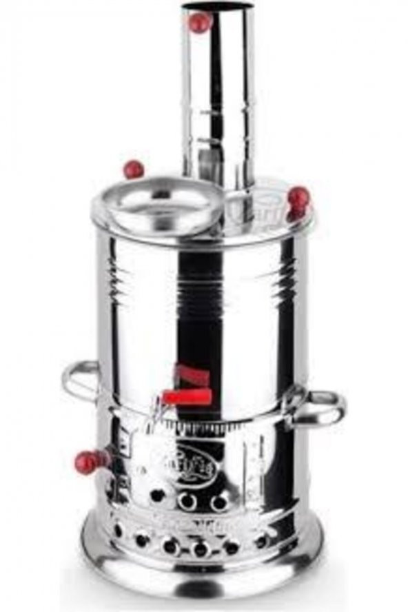 Zarif Tek Musluklu Odunlu Semaver