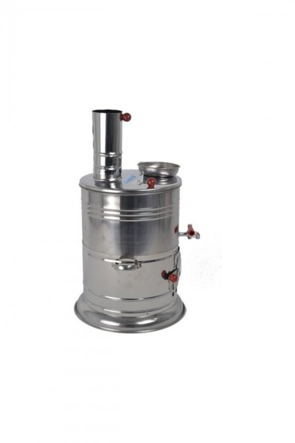Zarif iş Krom Semaver 8 Litre Tek Musluk - 3