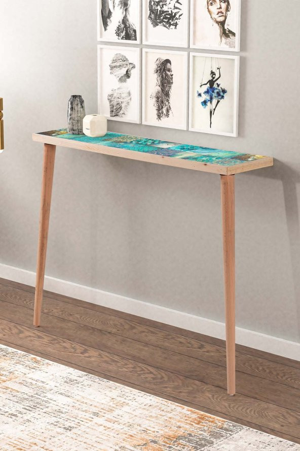 Valensiya Valensiya 22x102CM Dresuar Doğal Ağaç Çift Sır - PttAVM.com - 2024