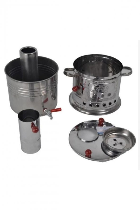 Zarif iş Tek Musluklu Semaver 3,5 litre - 2