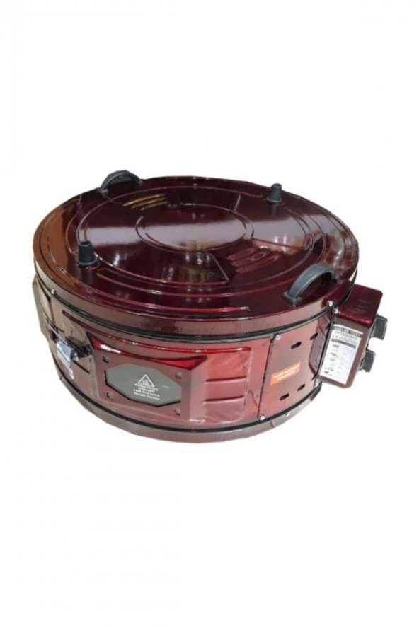 Uğur ( 57 Cm Düz Xxl ) Sülale Boyu Davul Fırın Bordo - Resim 3