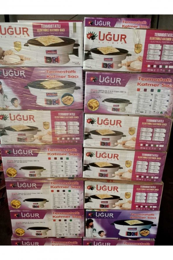 Uğur Elektrikli Katmer Sacı bazlama börek - 2