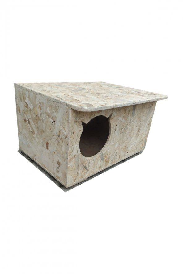 Dış Mekan Kedi Evi  Kedi Kulübesi Barınak Yuva Sudan Etkilenmez - Resim 2