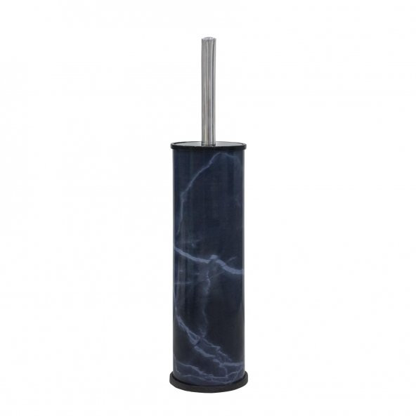SİLİWAX LACİVER MERMER -2 Li Set Pedallı Çöp Kovası ve Wc Klozet Fırça Seti - 3