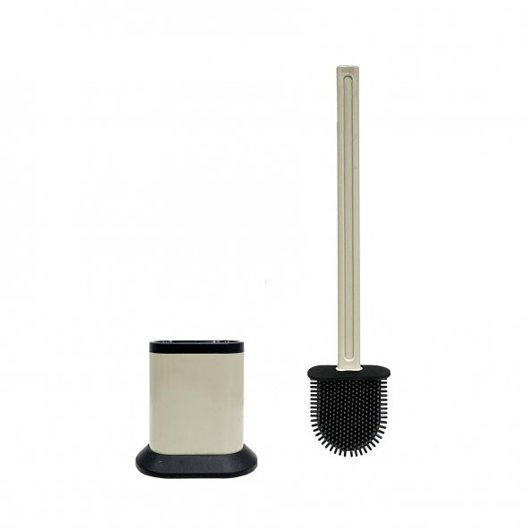 SİLİWAX MASTER BEJ OVAL SİLİKON TUVALET FIRÇASI - 3