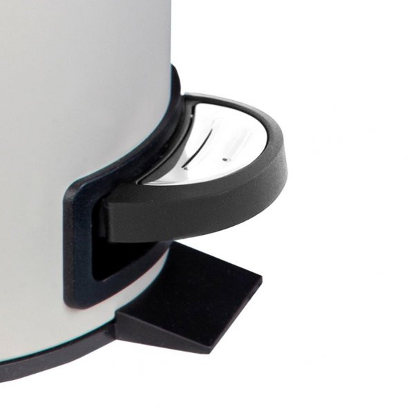 SİLİWAX 5 LT ELİT BEJ ÇÖP KOVASI - YAVAŞ KAPANIR - 4